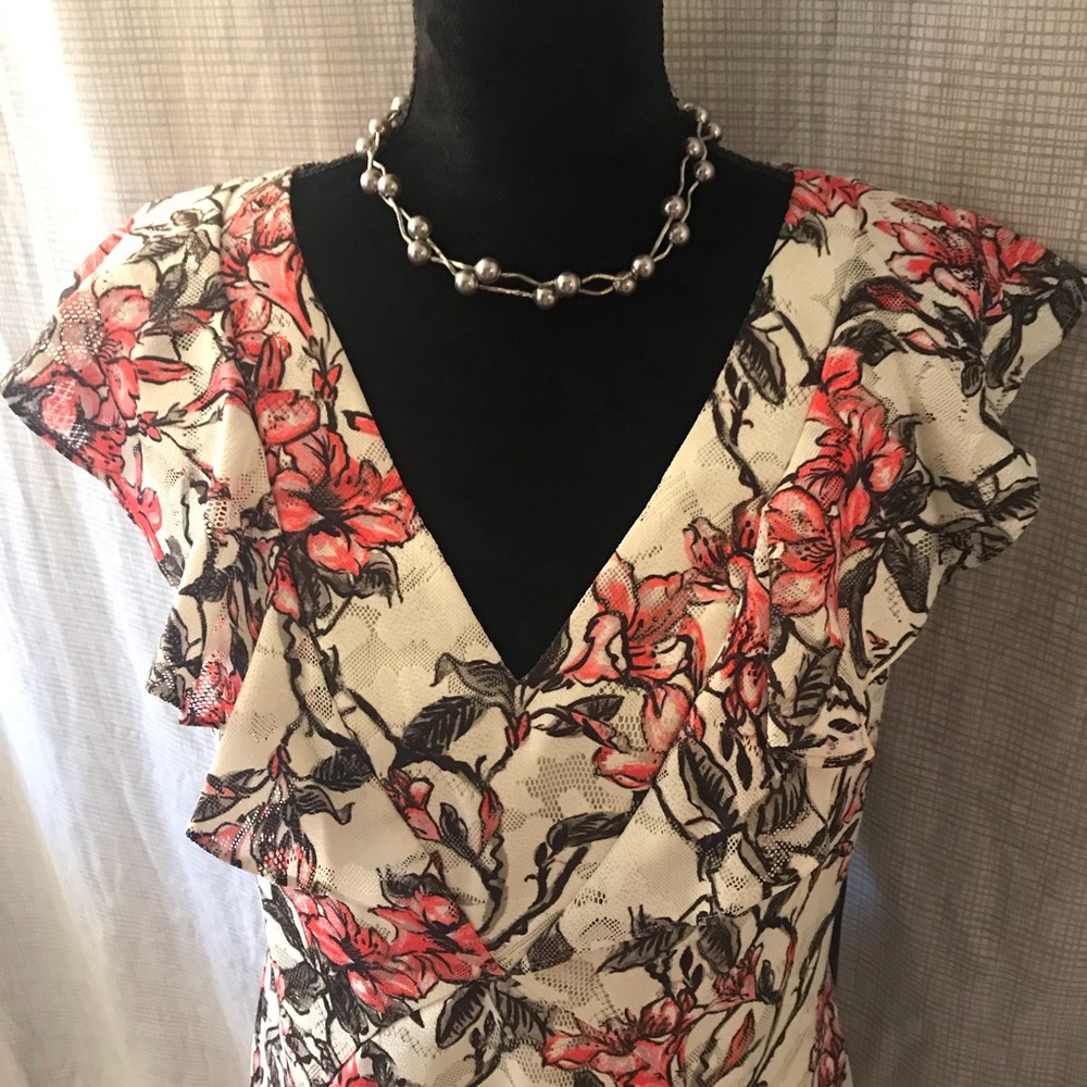 Rachel Roy Floral Dress- NWT
